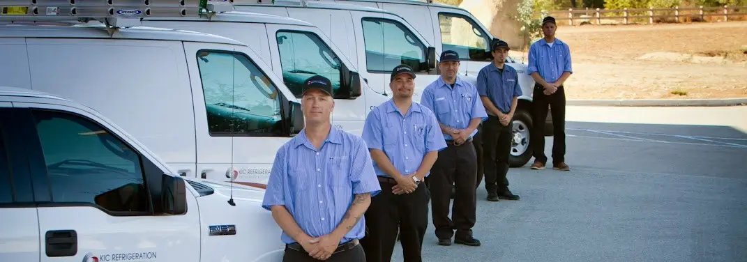 KIC Refrigeration crew ready for Mini Split Repair jobs across Rowland Heights